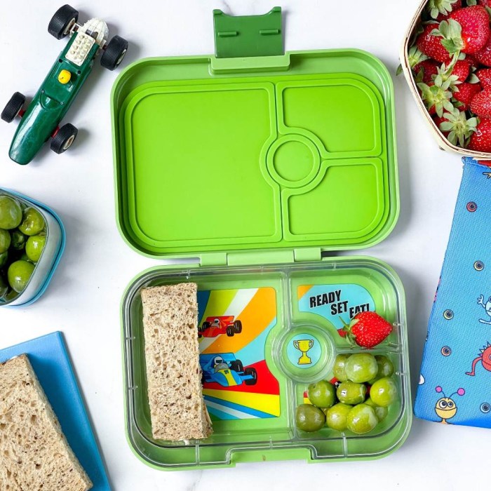 Lunchbox για το σχολείο με χωρίσματα 